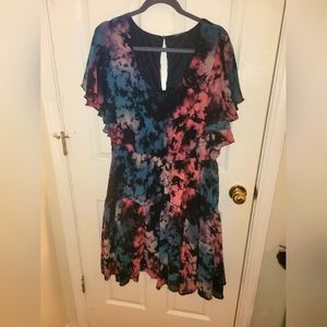Torrid Flutter Sleeve Dress
